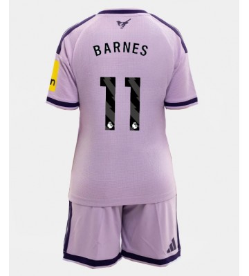Newcastle United Harvey Barnes #11 Tredjetrøje Børn 2026-27 Kortærmet (+ Korte bukser)